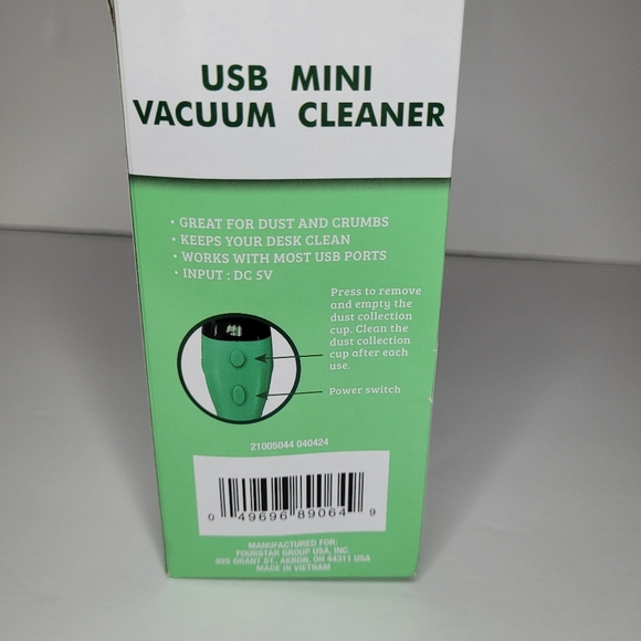 Mini Computer Vacuum USB Keyboard Cleaner Green PC Laptop Dust Cleaning Kit US - Picture 11 of 11